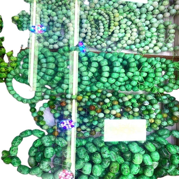 Libaka tsa tlhaho tsa gemsstone tsa gurag tsa tlhaho tsa Gemsstone Variscite Pono ea Lits'ebeletso tsa Lits'enyehelo tsa Lits'enyehelo tsa Lits'enyehelo Bakeng sa Mokhabiso oa Fengshui 17