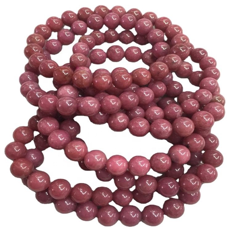 All'ingrosso natura naturale linea nera rodonita gemme sciolti pietre monili gioielli pietre naturali 17