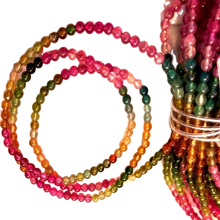 Wholesale Flores naturales de ciruelo Turmalina Ruberelita Cristal de piedras preciosas a mano con forma de llama en forma de decoración 17