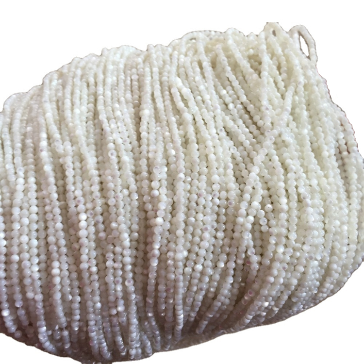 4mm 4.25mm 4.5mm 4.75mm प्राकृतिक रूपमा Tridacna गोल मोती थोक बनाउँछ 17