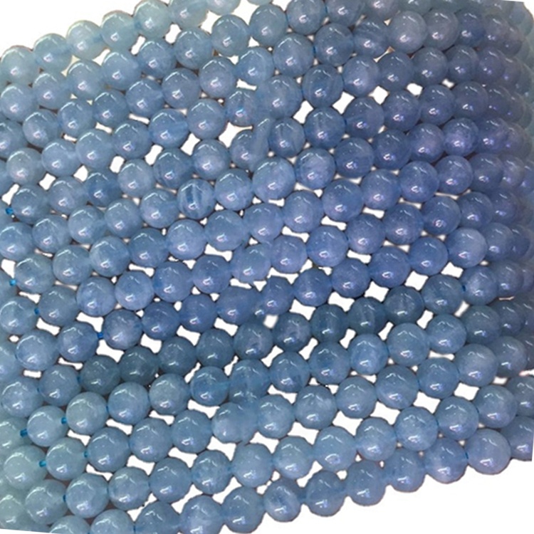 អង្កាំពណ៌ខៀវ 6mm 8mm 10mm 12mm beads ផលិតលក់ដុំ 15