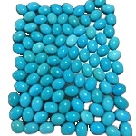 Plavi tirkizni ovalni gemstone Cabochon kalibrirani zeleni prirodni dragi kamen 17