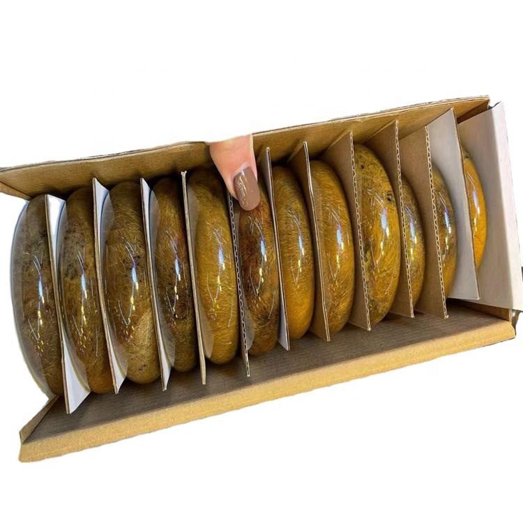 Природно срушени кварцни Бангле Натурал Бразилски Рутилирао Куартз наруквица специјални поклон за њему брзу испоруку 17