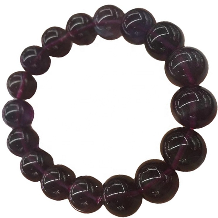 Флуорит gemstone gemster гривна истински истински флуорит естествен камък, грим за рязане на камъка гривна модел рядко 17