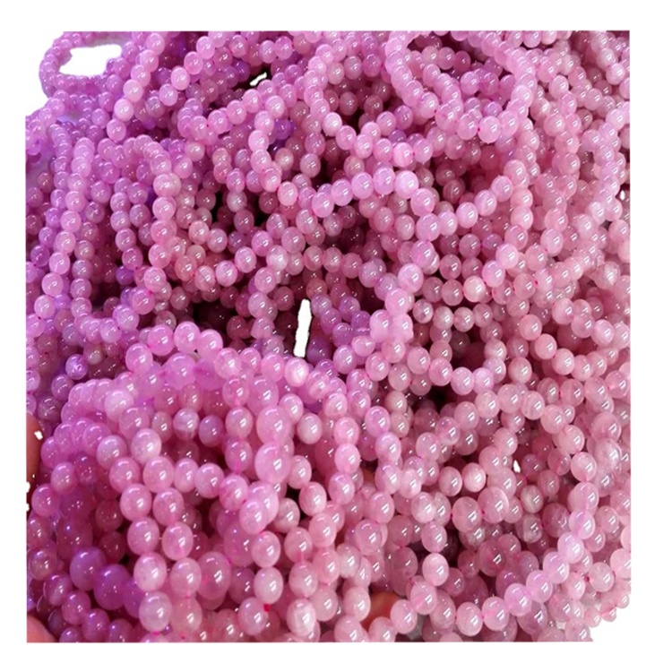 6mm 8mm 10mm 12mm nice Round Madagascar Rose byzylyk kuarc gur byzylyk 17
