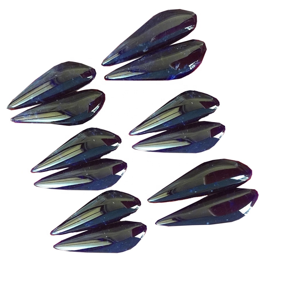 Palë Sodalite Cabochon Me shumicë Natyrore Sodalite Point Wand Tower për bizhuteri 17