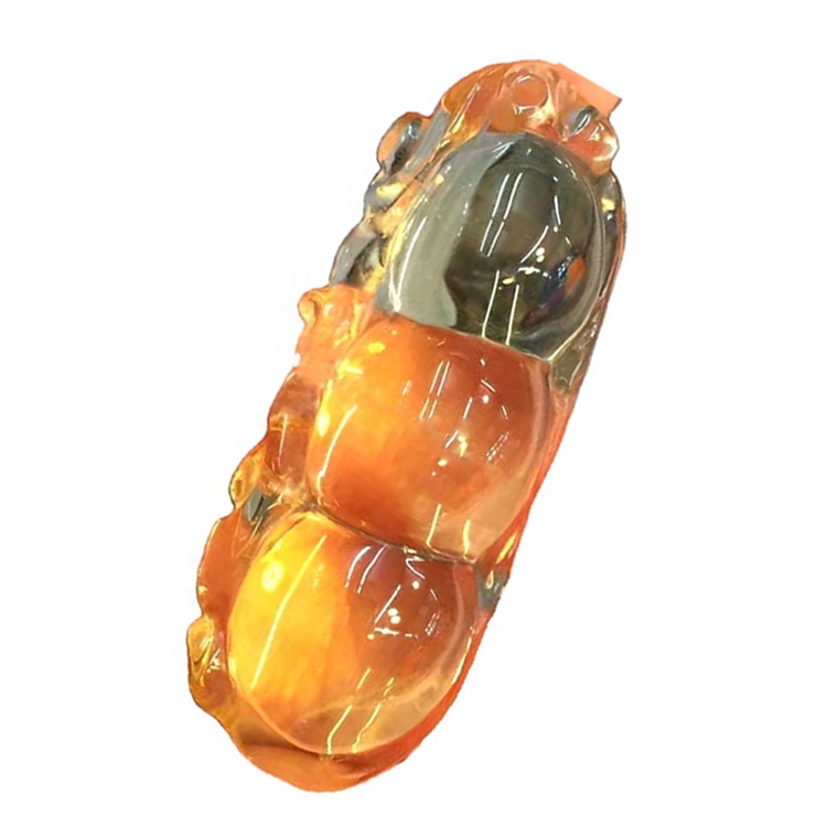 Citrine резные гладкие кулонки бусины ювелирные изделия 17