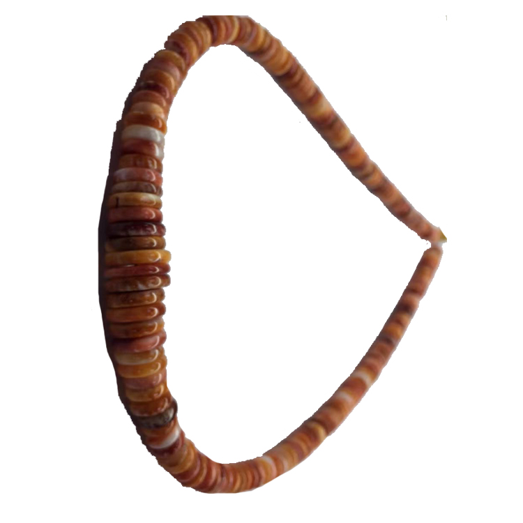 Oyster natyrore spiny shell purple dhe portokalli / 6mm dhe 8mm / për bërjen e bizhuteri 18