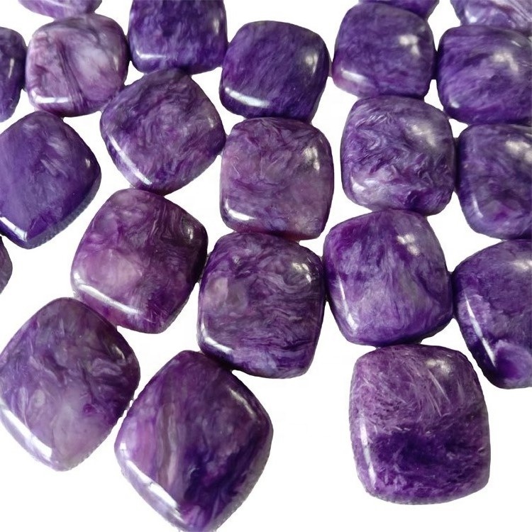 Handcraffed Logle Charoite Gemstone Cemchon CaMart Chimiro cheQulery kugadzira Russian charoite gemstone 11