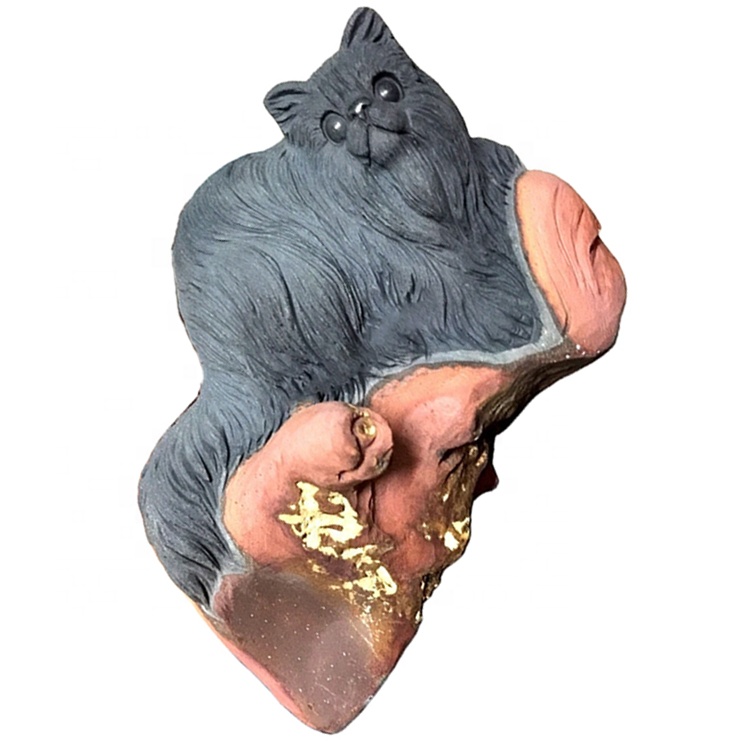 5mm Blo Naturtürkis mat purpurroude Charoite Pendant Halskette fir Fraen handgemaachte ChokerHäerz Bijouen 18