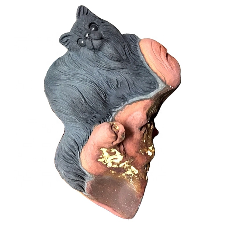 5mm Blo Naturtürkis mat purpurroude Charoite Pendant Halskette fir Fraen handgemaachte ChokerHäerz Bijouen 22
