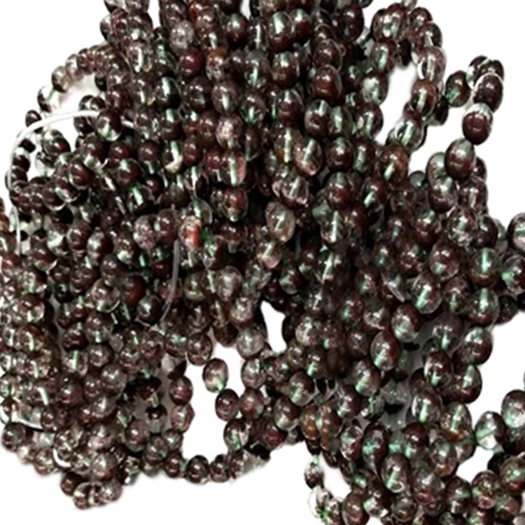 Natural Ghost phantom quartz Crystal Round Beads Bracelet mass quantity make wholesale1 13