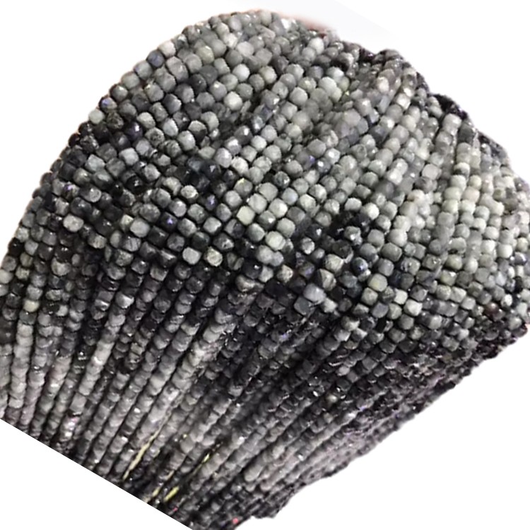 بۈركۈت كۆز يۇمىلاق مونچاقلىرى تەبىئىي تاش مونچاقلار تولۇق 17