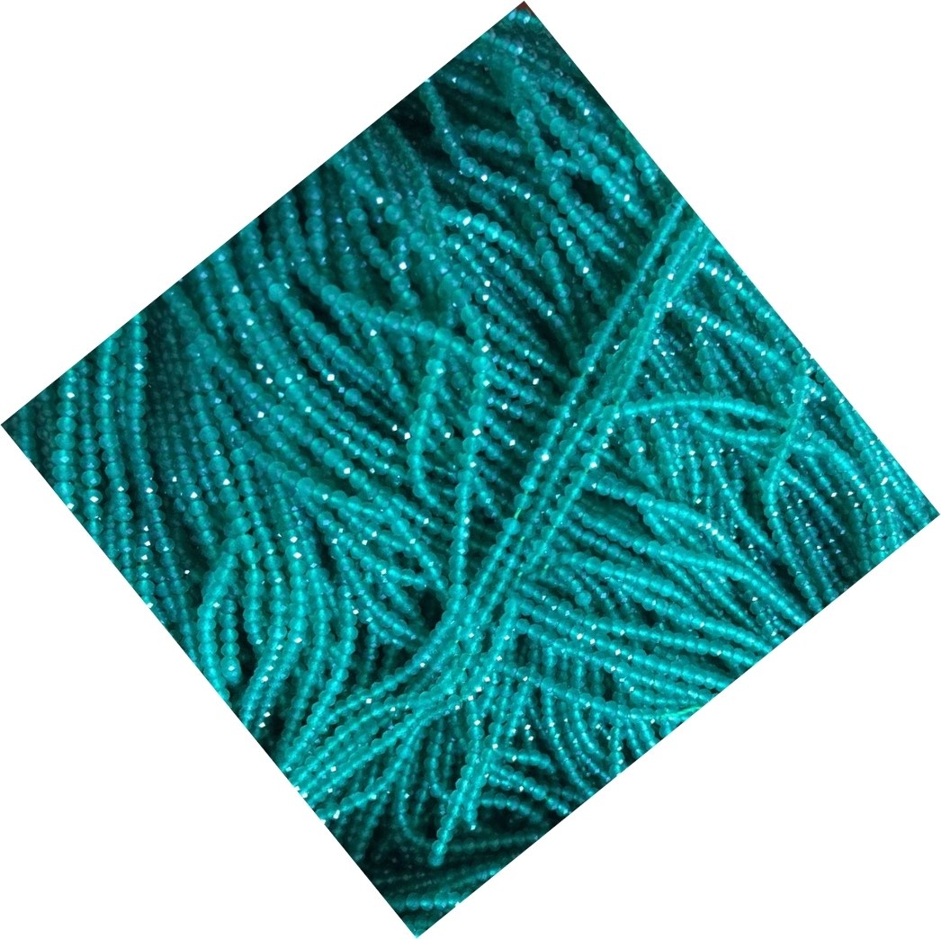 Branelli rotondi dell'Apatite blu naturale perline della pietra preziosa della pietra preziosa della pietra preziosa per la fabbricazione dei gioielli fai da te 32