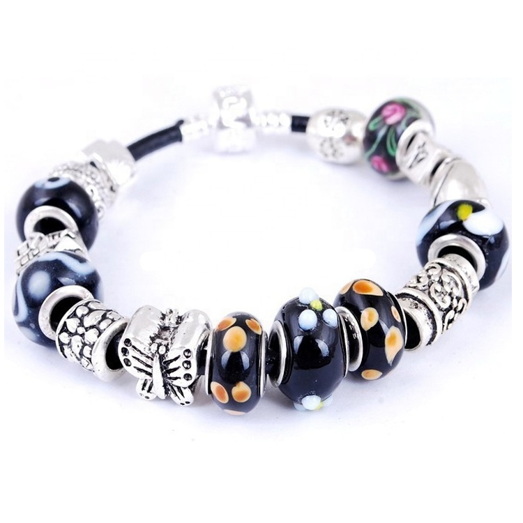 2021 Cina Braccialetto all'ingrosso perline a mano con braccialetto fai da te 13