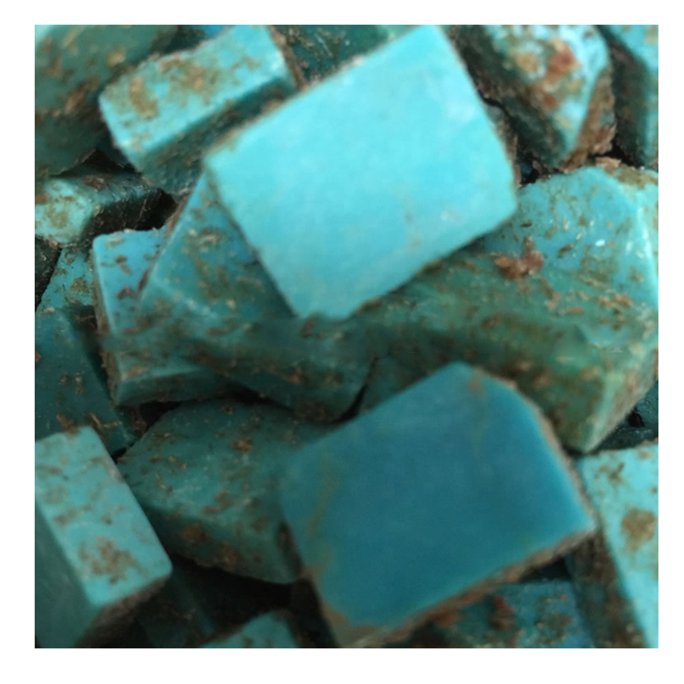 Hreinsaðu steinana Sleeping Beauty Turquoise múrsteinar 13