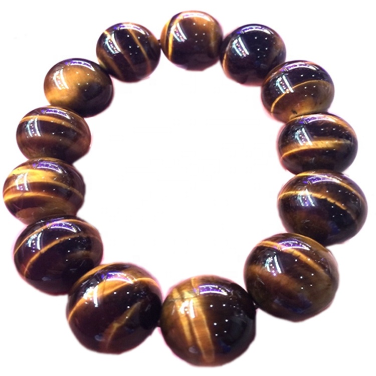 I gioielli per perline dell'occhio della tigre fanno all'ingrosso dell'occhio naturale della tigre 4mm 6mm 8mm 15