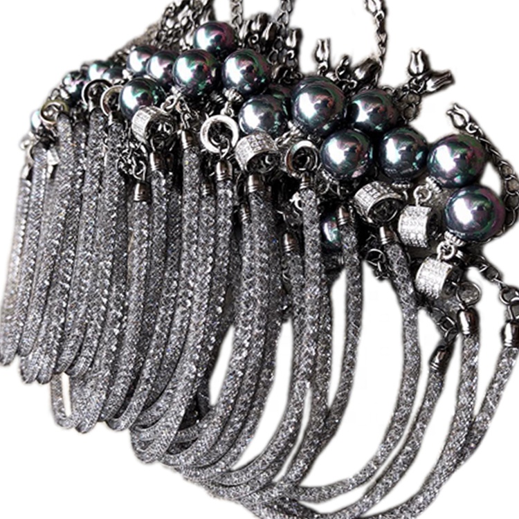 925 Sterling Sterling Sterlay Inlay Jewely ສາຍແຂນ 11