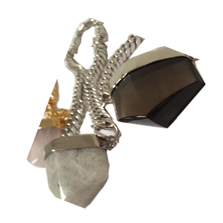 Náttúruleg hjarta Rauður Agate Hálsmen Gerðu heildsölu 18