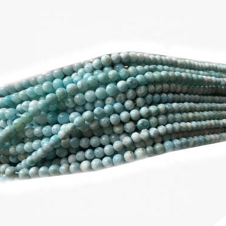 Perline rotonde lucidate con citrino 3A naturale da 6 mm, filo da 16 pollici 18