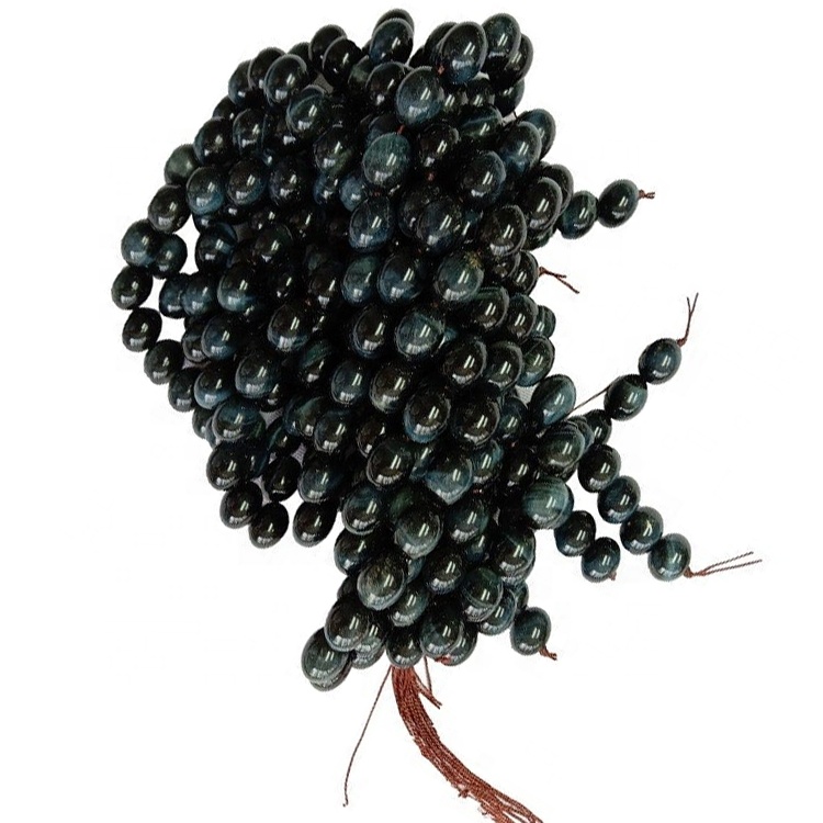 អង្កាំធម្មជាតិ Tiger Eye Loose Beads រាងមូលខ្ពស់ 6mm 8mm 10mm 12mm 7