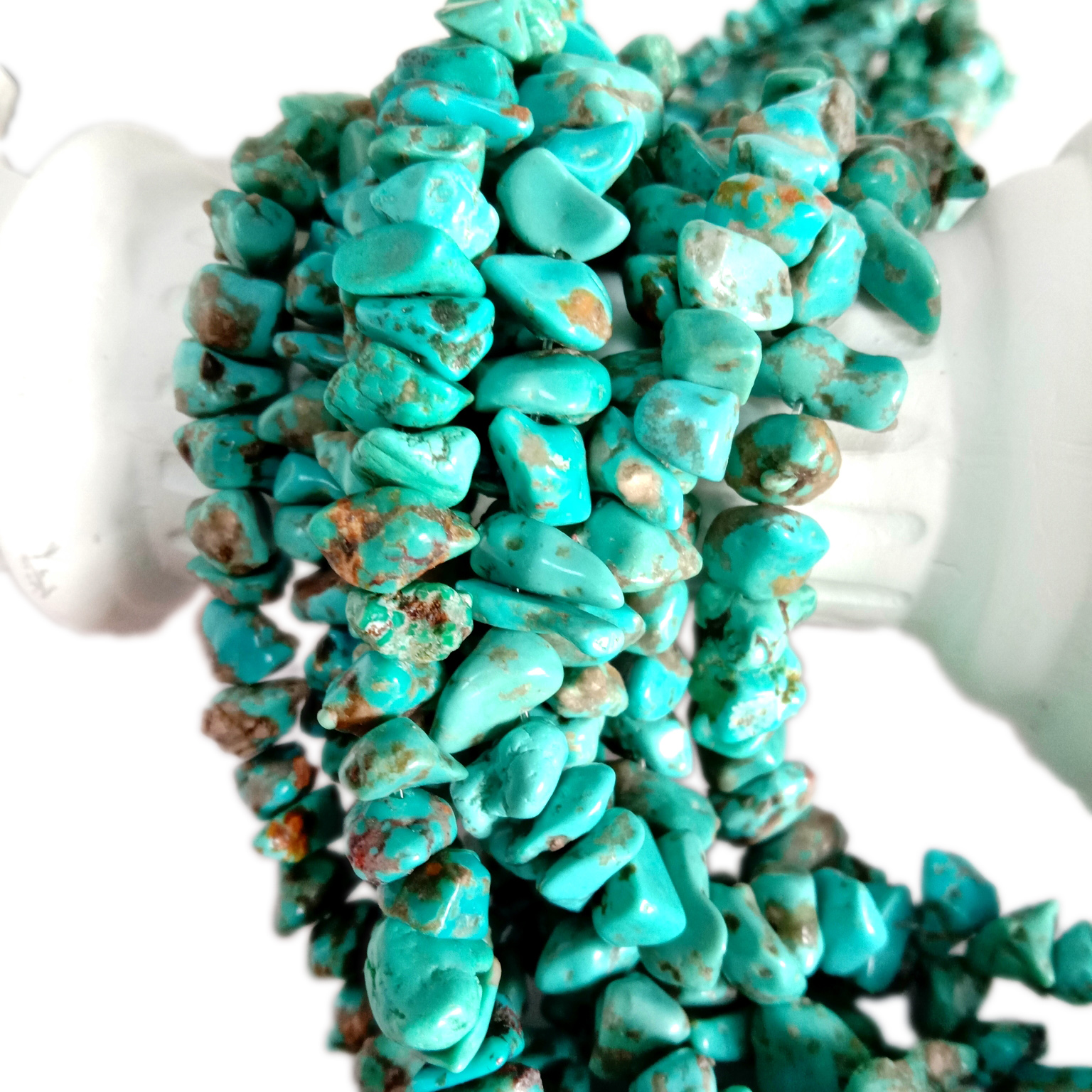Turquoise raw making wedding necklace seed turquoise necklaces 10