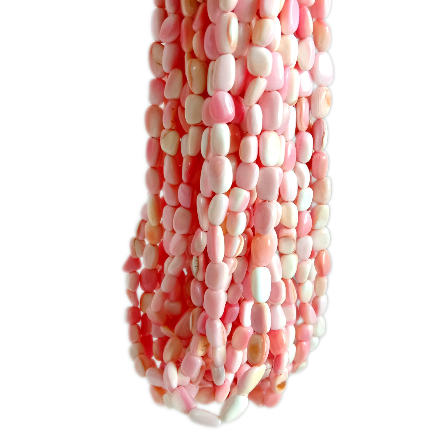 Shell Necklace na Gawa sa Pink Shells 13