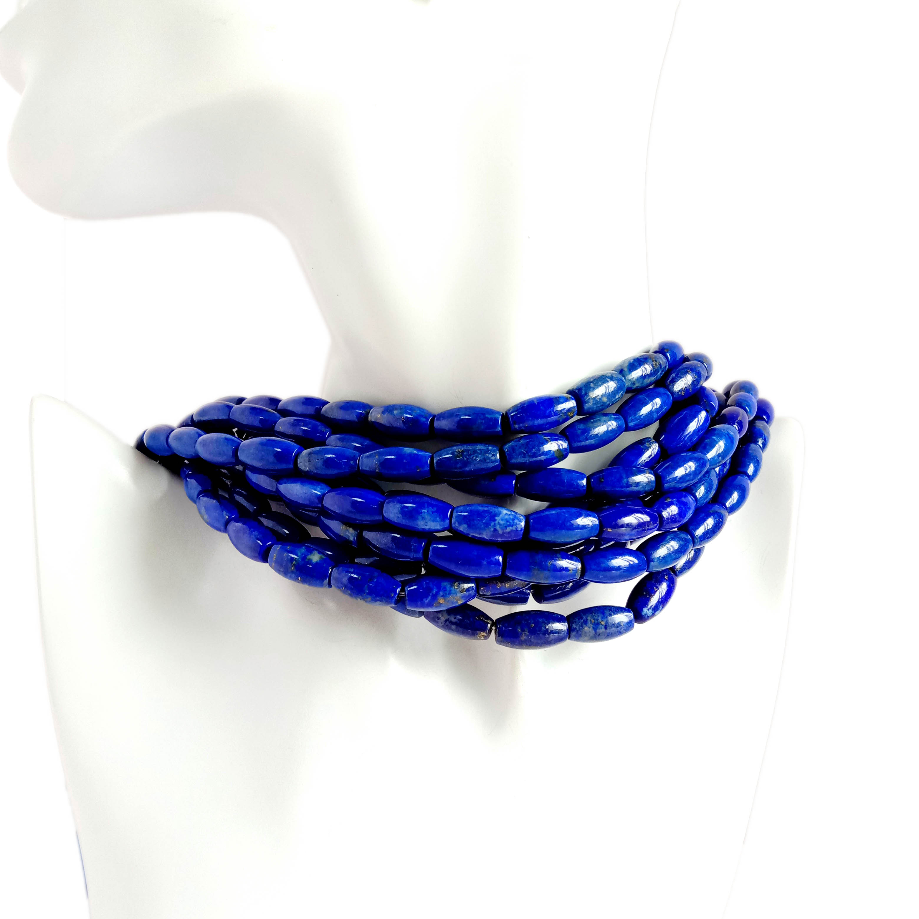 Klasse lapis lazuli ædelsten perler ægte natursten perler Lapis Lazuli perler 8