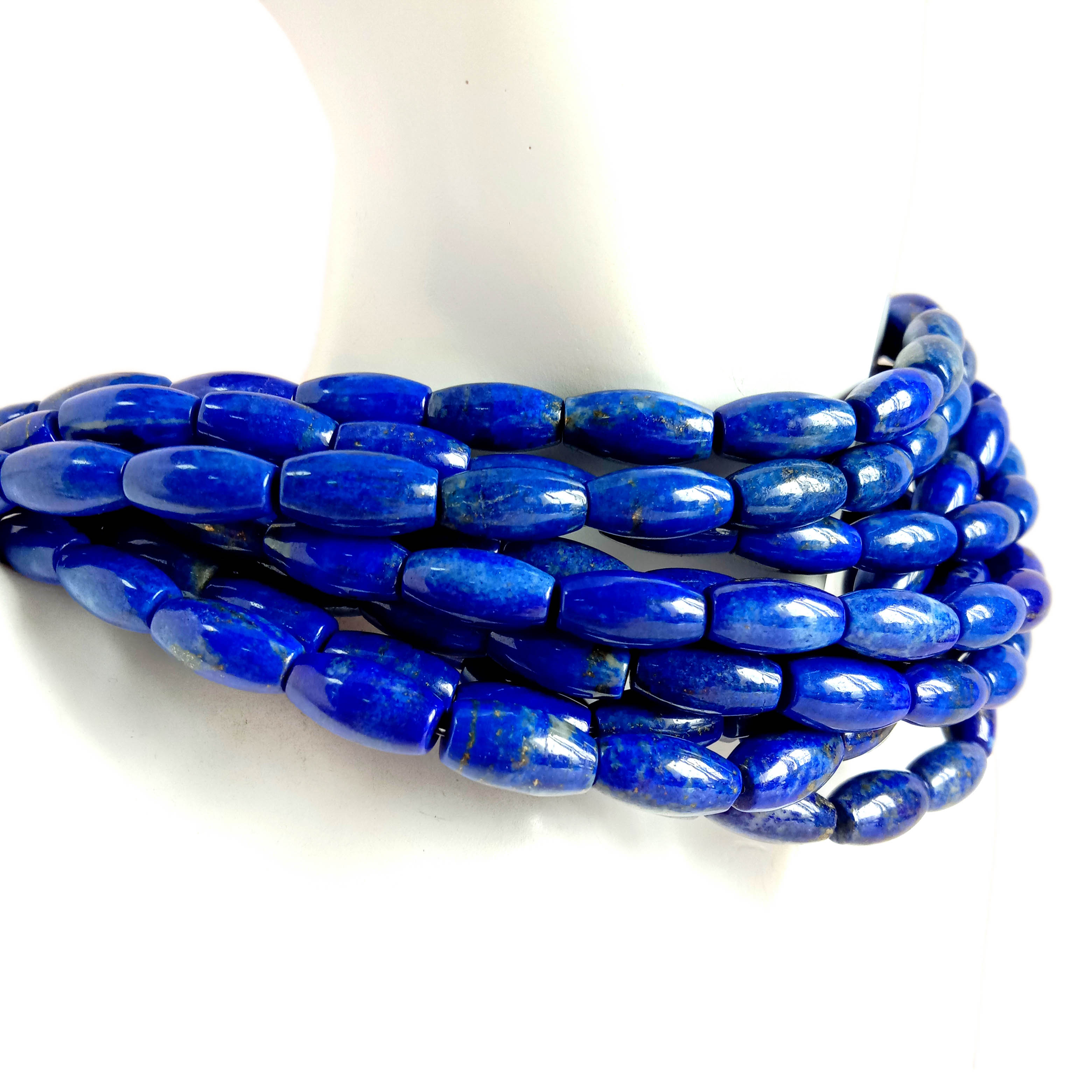 Klasse lapis lazuli ædelsten perler ægte natursten perler Lapis Lazuli perler 9