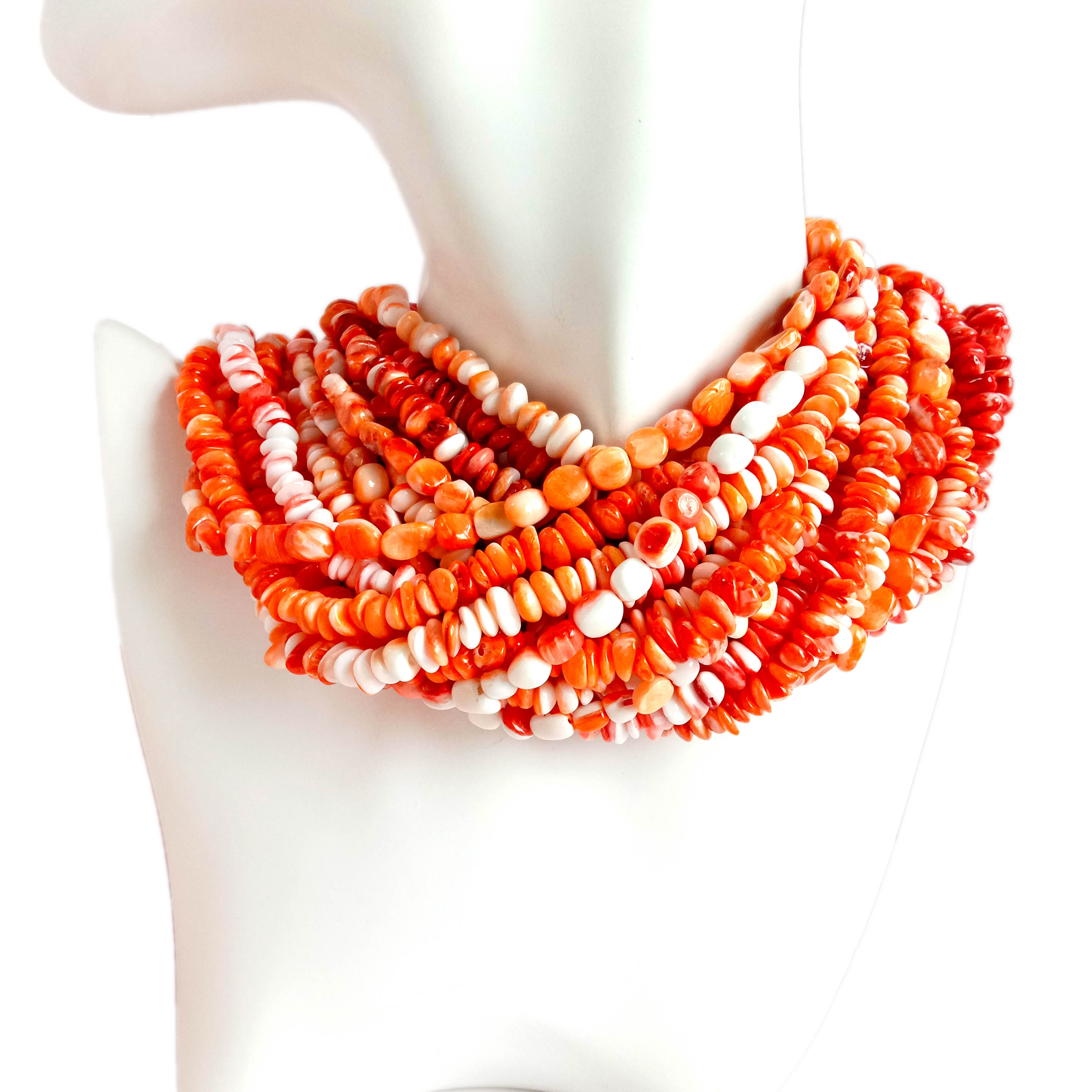 Spiny gigei Chips Ilẹkẹ Iwon 7-12mm 15.5 Strand 9