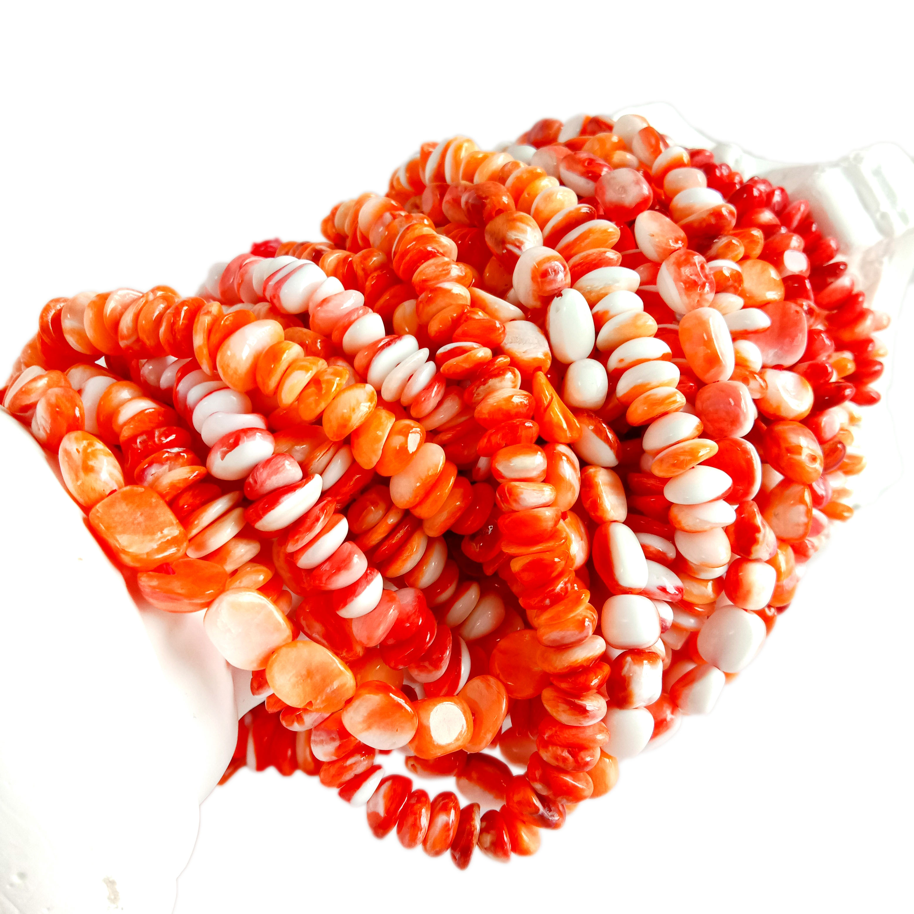 Spiny gigei Chips Ilẹkẹ Iwon 7-12mm 15.5 Strand 11