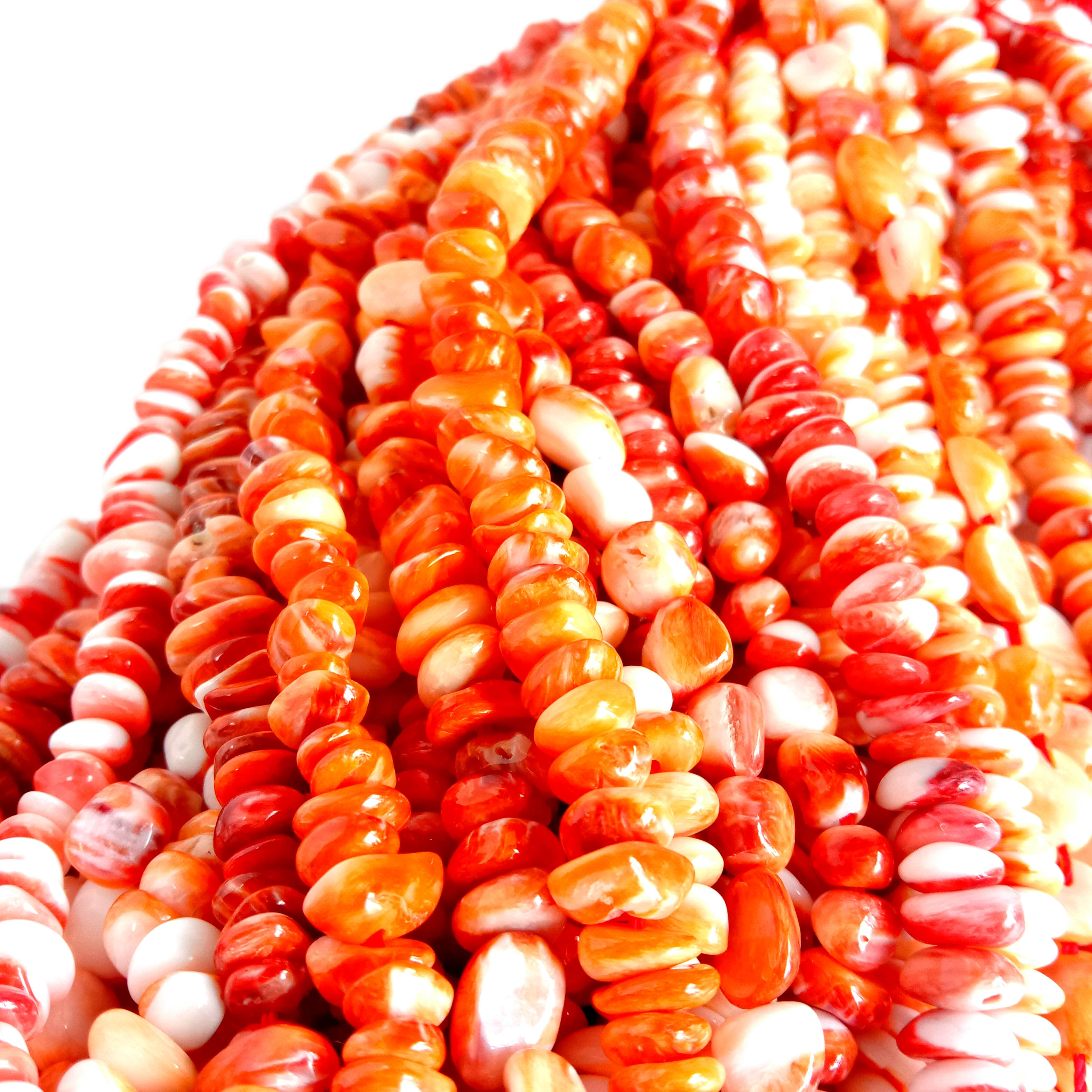 Spiny gigei Chips Ilẹkẹ Iwon 7-12mm 15.5 Strand 12