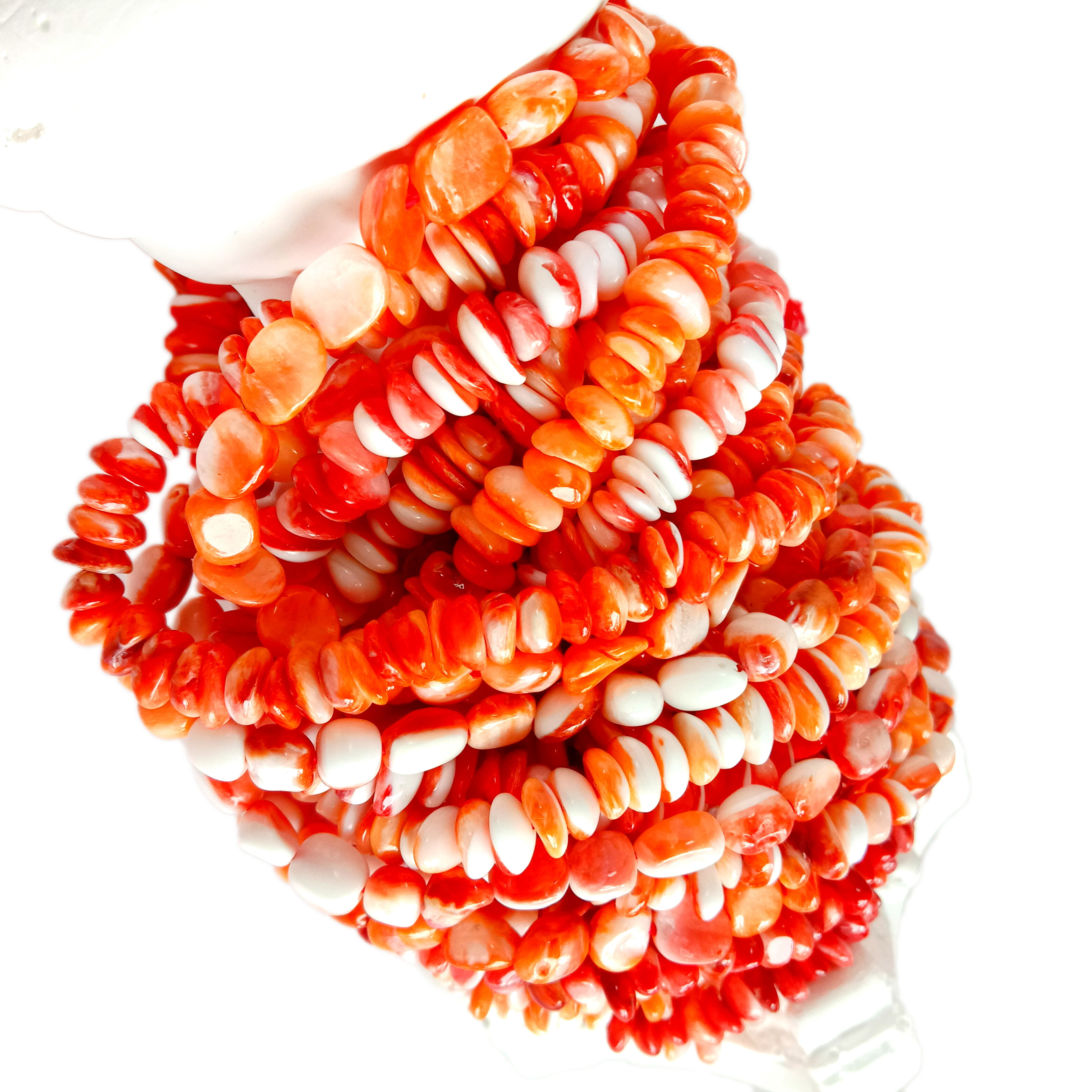 Spiny gigei Chips Ilẹkẹ Iwon 7-12mm 15.5 Strand 10