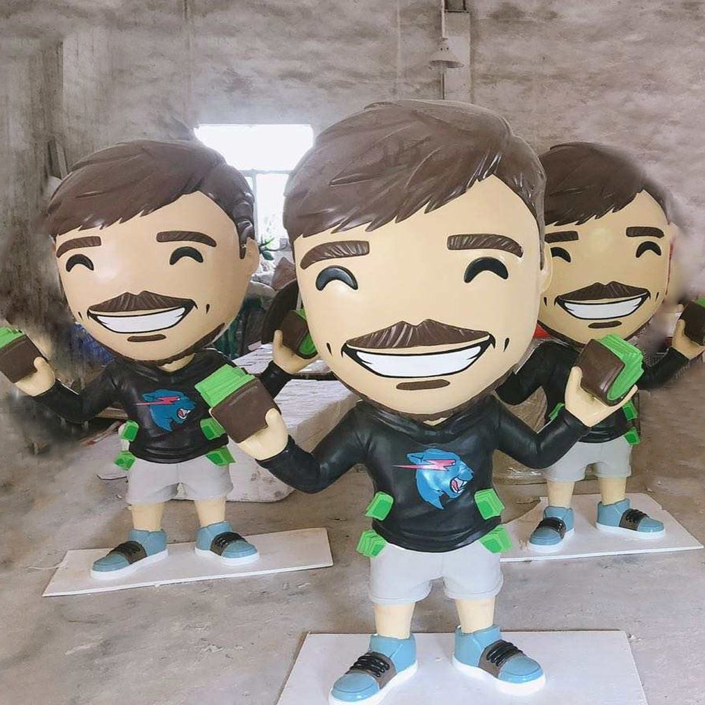 Custom Resin Statue Colorful Figurine GK Anime Toys For Decoration 7