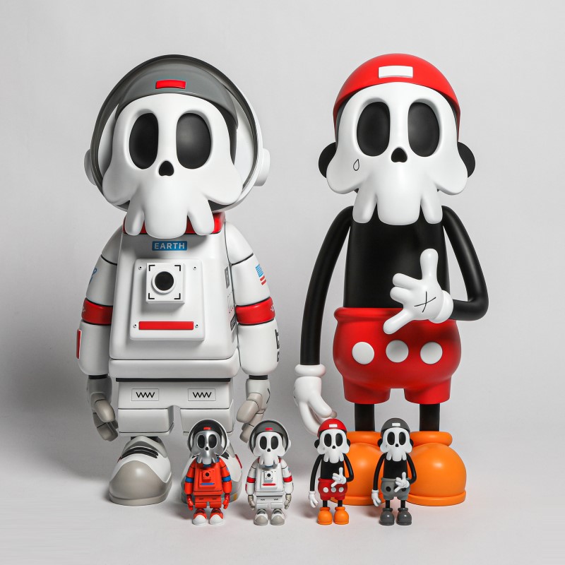 Custom Resin Statue Colorful Figurine GK Anime Toys For Decoration 4