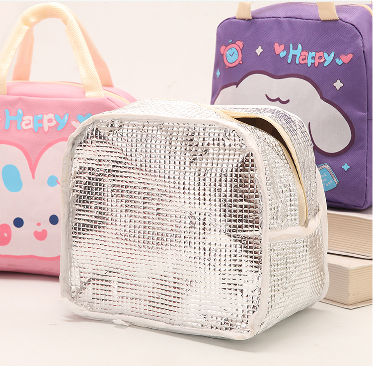 Bolso al aire libre del bento del animal doméstico de la historieta del bolso de la lonchera de los niños pequeños 11