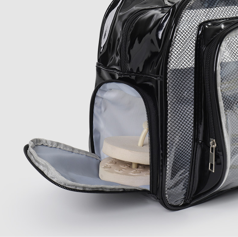 Bolsa de natação em PVC Bolsa de separação úmida e seca Bolsa de higiene portátil 9