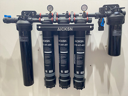 Filtrazione dell'acqua commerciale a 3 stadi Aicksn 1