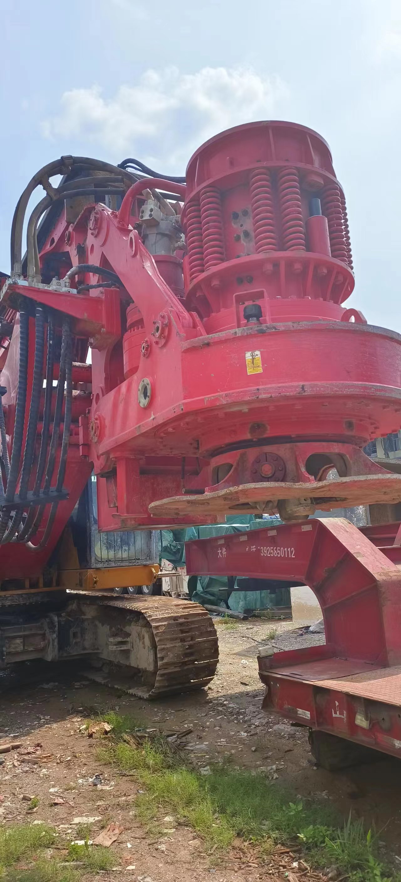 used sany 285r piling machine for construction works 10