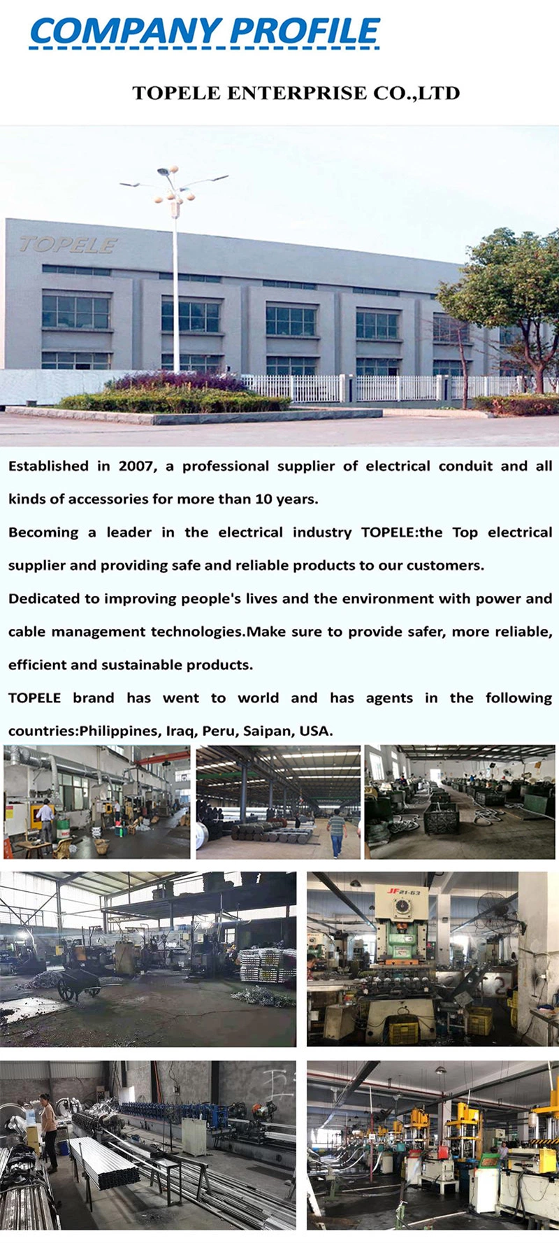 High Quality of Class 3 /4 Standard BS31 Conduit