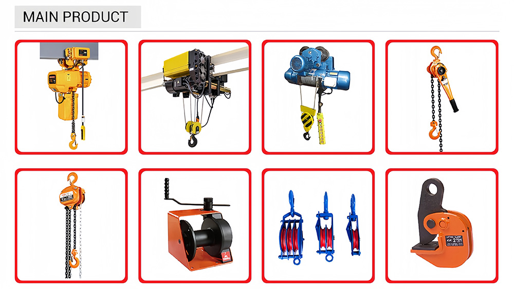 200-1000kg small electric hoist, Home chain hoist 14