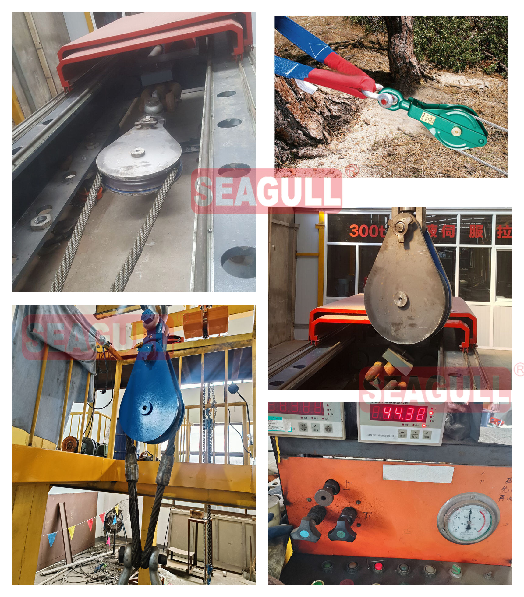 0,5-10T Buone prezzi al gancio/anello in acciaio personalizzato Cina affidabile bloccato a ruota singola industriale/marina 14