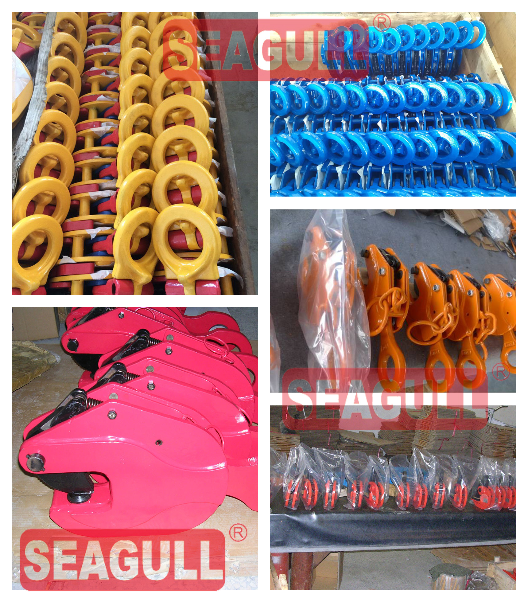 Heavy Load 0.8Ton to16 Ton Automatic Adjustable Girder Vertical Plate Clamp 13