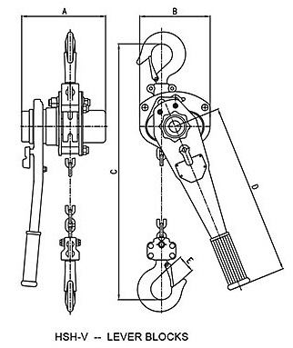 0.5-9ton Lifting Platform Chain Seagull/OEM Versatile Heavy Duty Hoist Lever Blocks 12