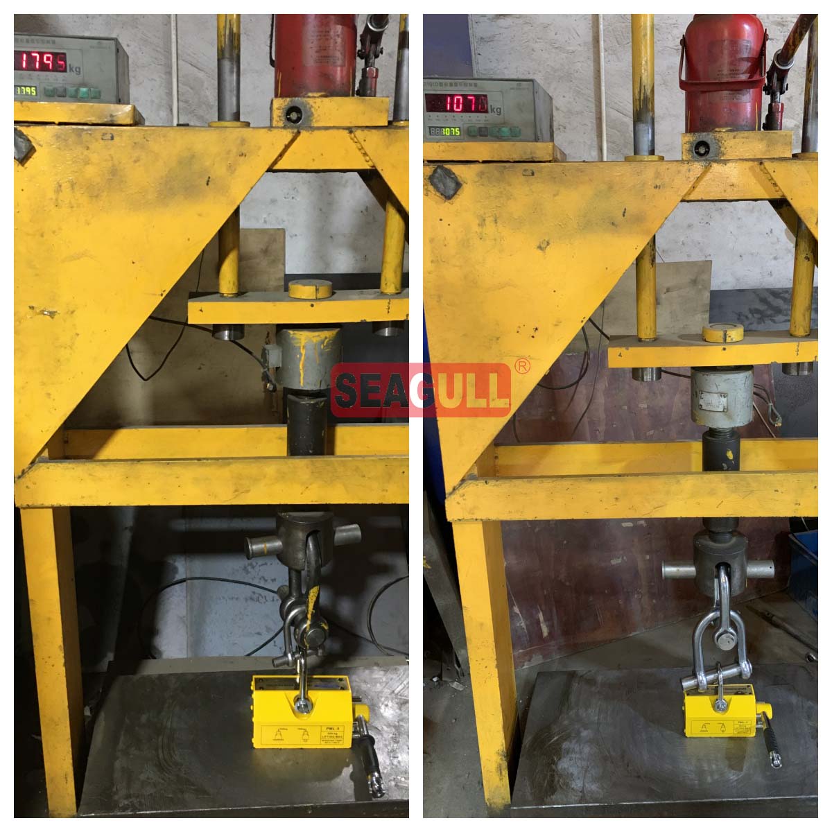 Imán permanente de elevación plano de metal de succión magnética de 100kg a 5000kg 94