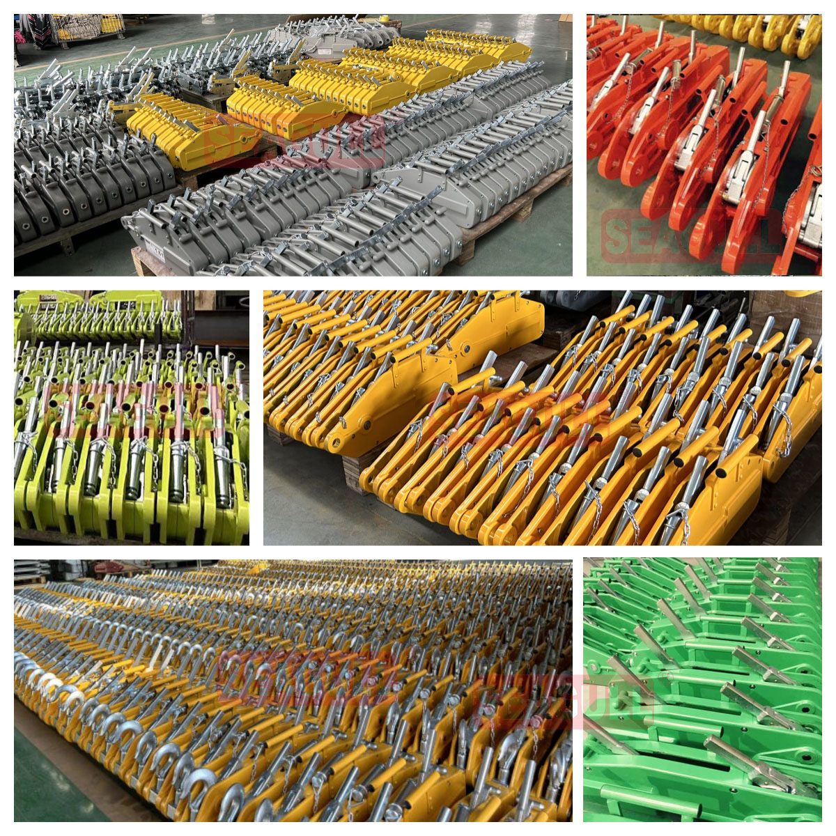 CE المعتمدة Gantry Crane Seagull/OEM يدوي كابل سلك الحبل Winch 13