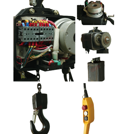 200-1000kg small electric hoist, Home chain hoist 9