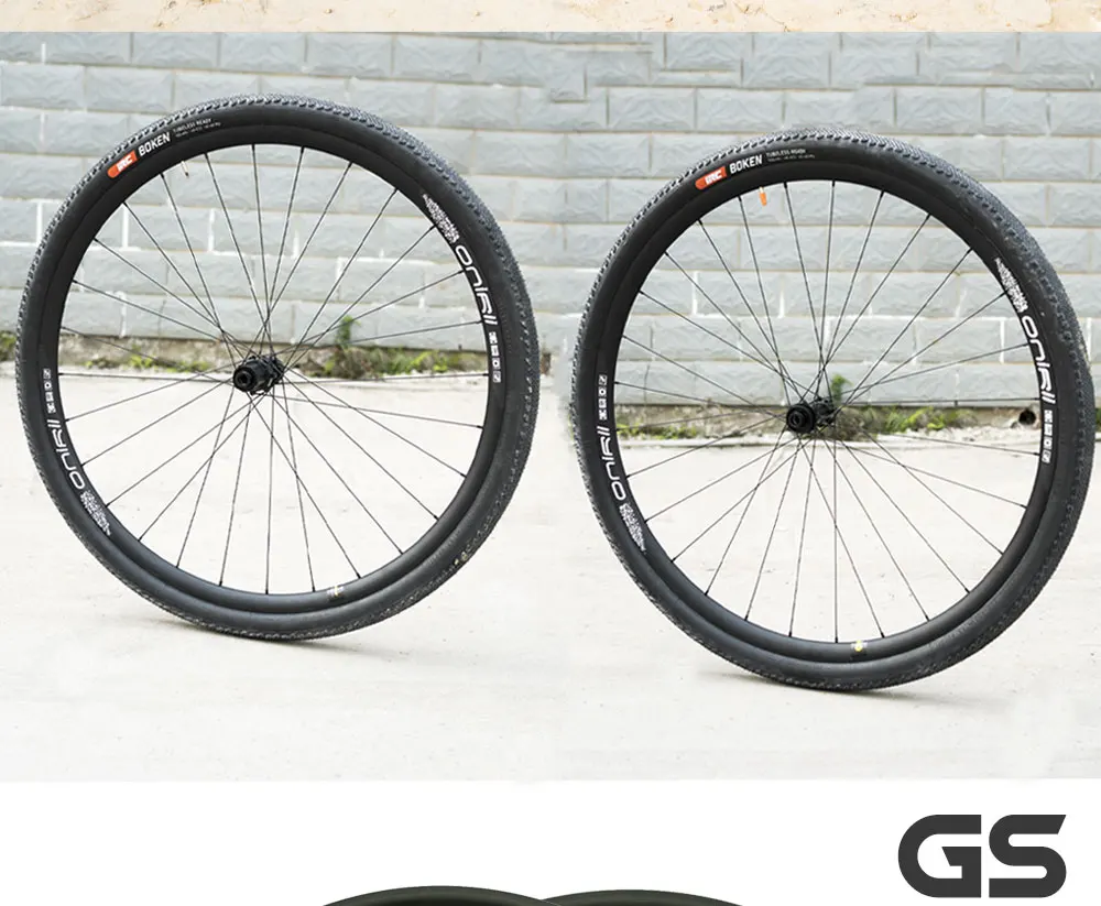 2024 novo conjunto de rodas de bicicleta de estrada de cascalho 700c cross-country todo o terreno roda de freio a disco ultraleve liga de alumínio gs roda 9