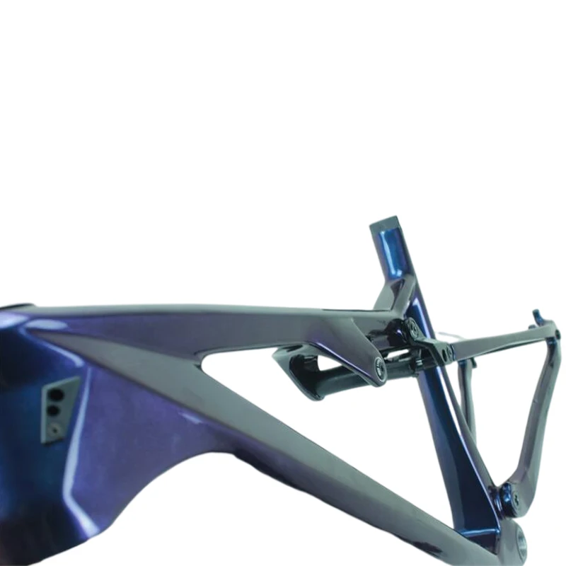 Hot Sale Thru-axle Model Full Suspension Mtb 29er Bike Frame Internal Cable Bicycle Parts Dia 31.6mm Fiber Bike Matte Frame 15