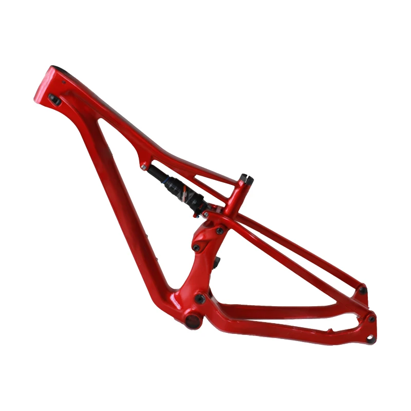 Hot Sale Internal Cable Carbon T800 Matte Frame Carbon Suspension Internal Cable Disc-brake Full Suspension Enduro Bike Frame 40